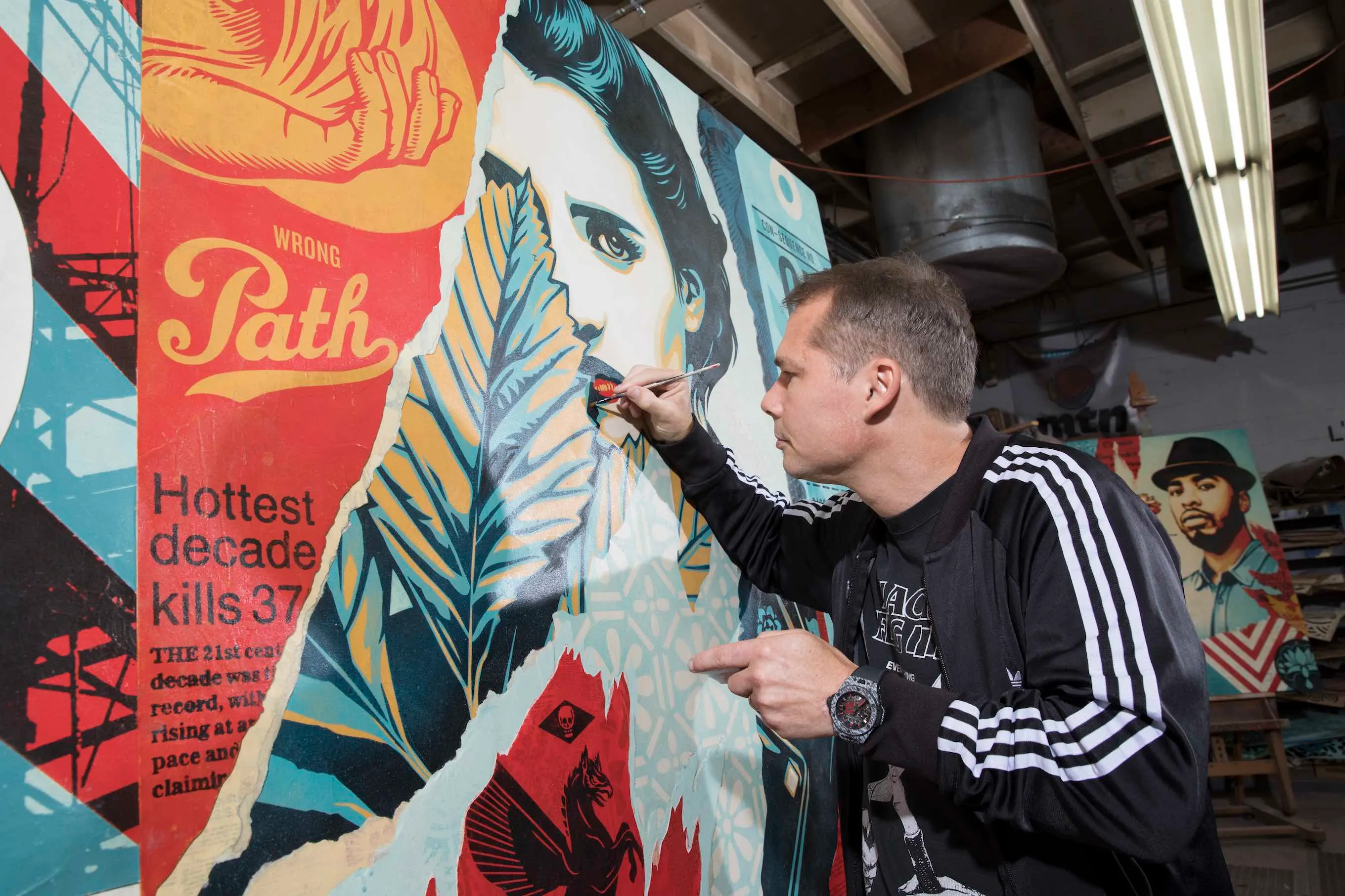 Entrevistamos al artista gráfico Shepard Fairey