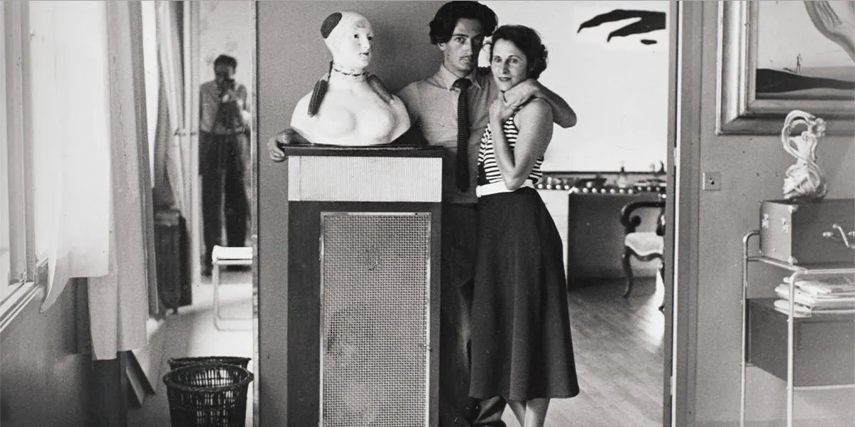 Brassaï (1899-1984), 'Gala and Salvador Dali', 1932, senare silvergelatintryck, 23 x 29,1 cm (detalj). Foto © Christie's
