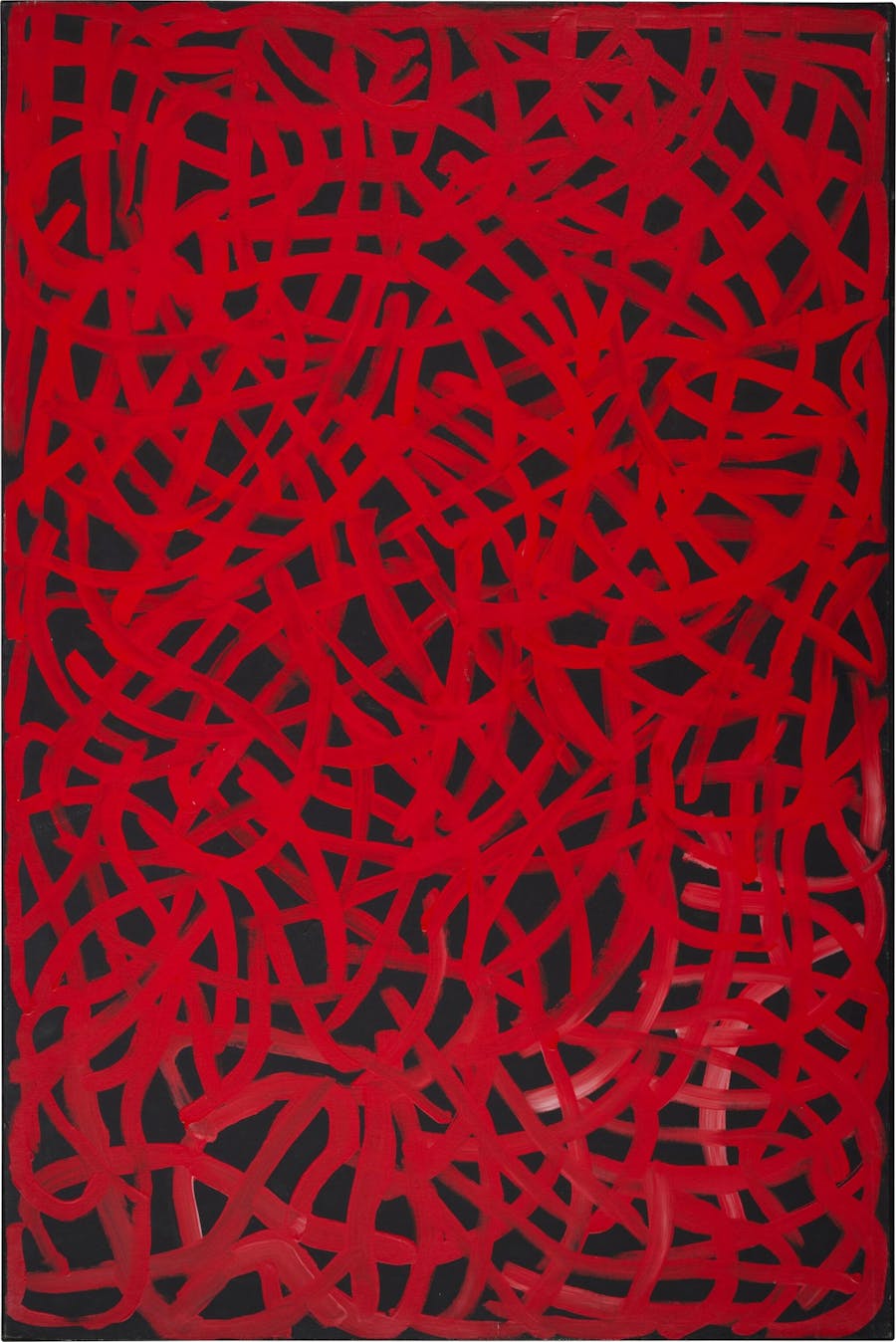 Emily Kame Kngwarreye, My Country/Yam Dreaming, 1995. Image © Sotheby's