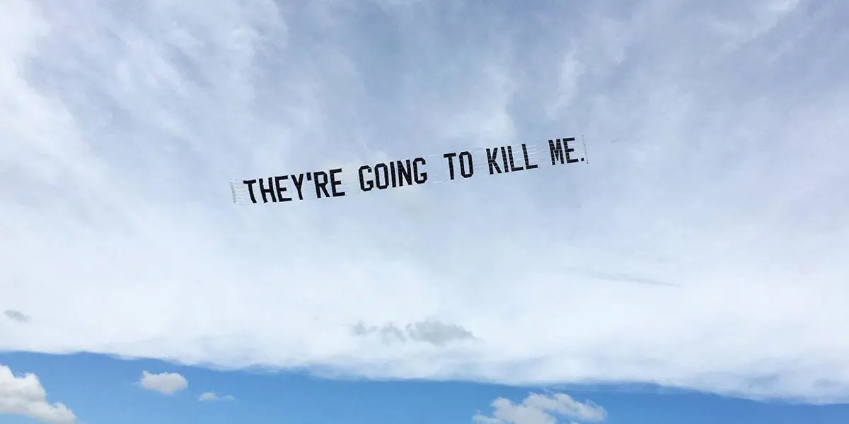 Jammie Holmes, They're Going to Kill Me (New York City), 2020, image courtoisie de l'artiste et Library Street Collective