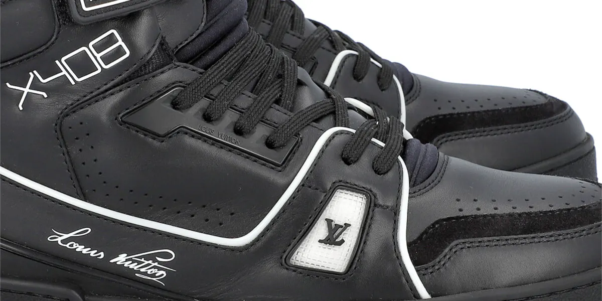 Louis Vuitton, Sneaker "LV TRAINER X408", Gr. 8,5, Koll. 2019/2020. Foto © Eppli (Detail)