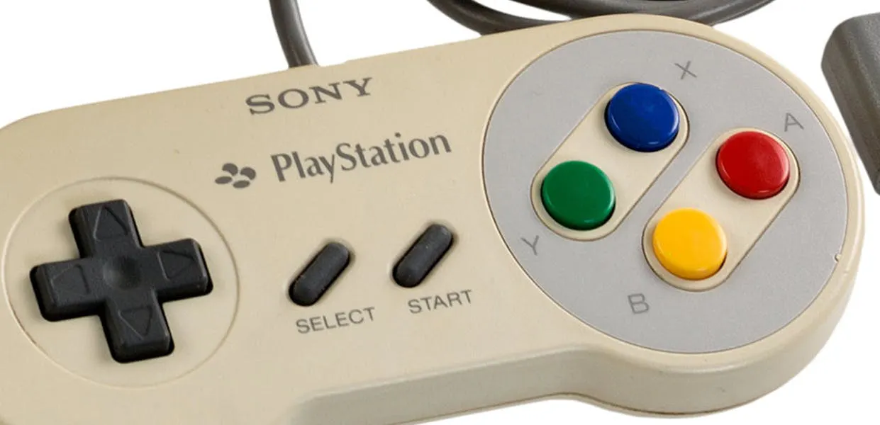 Mando de la Nintendo Playstation. Foto © Heritage Auctions