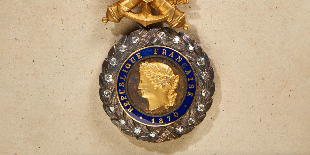 France, Médaille Militaire personnelle de Philippe Pétain. Photo © AH Andreas Thies