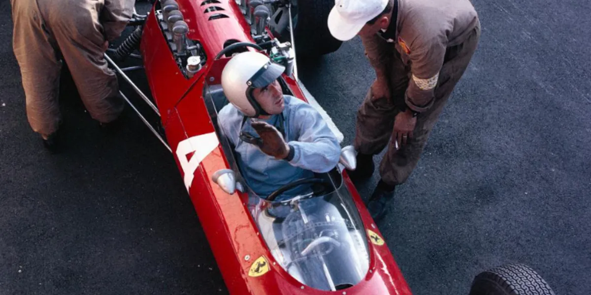 ‘Bandini Ferrari’, 1965, fotografato da Rainer W. Schlegelmilch, Edizione Limitata Archivio. Foto © 1stDibs (dettaglio)