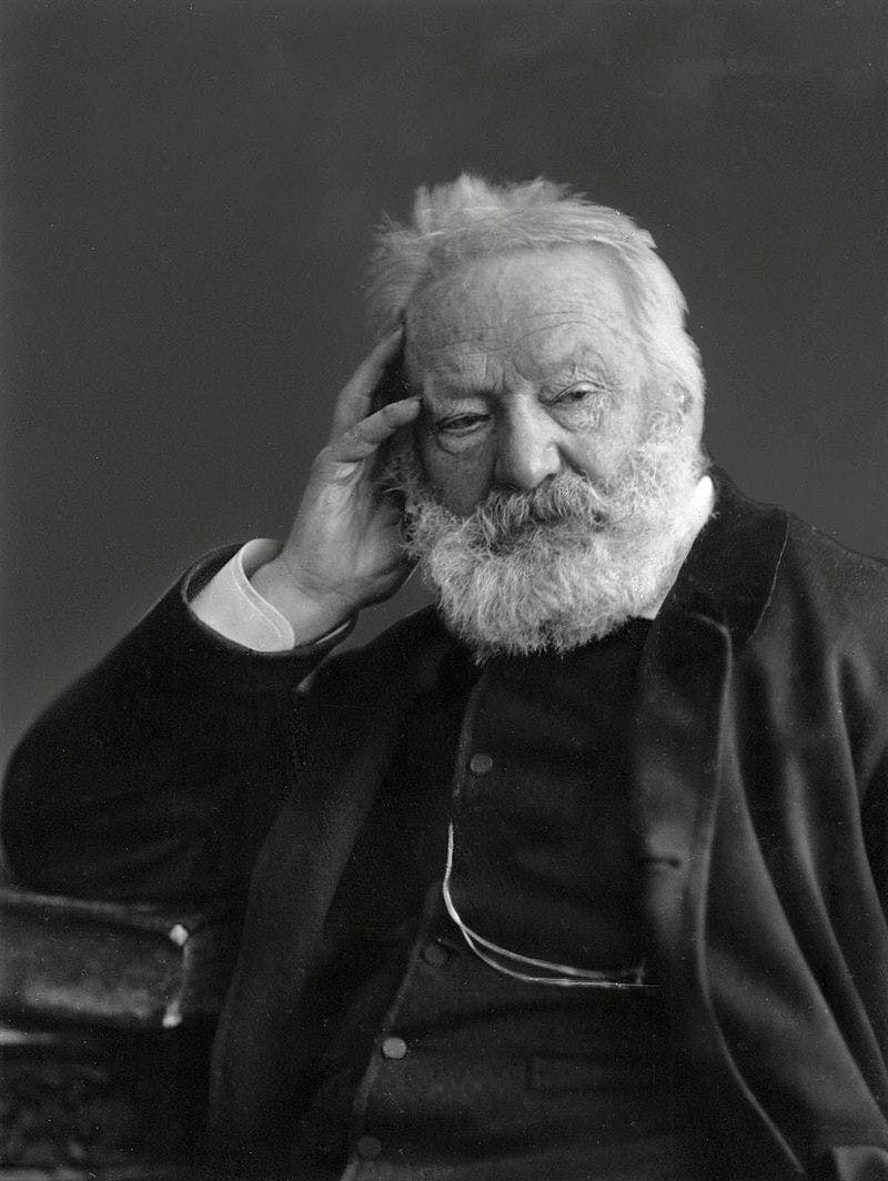 Victor Hugo's Hunchback of Notre-Dame was written to change the view of the old Gothic cathedral. The photo is taken by the French photographer Nadar. Public domain image