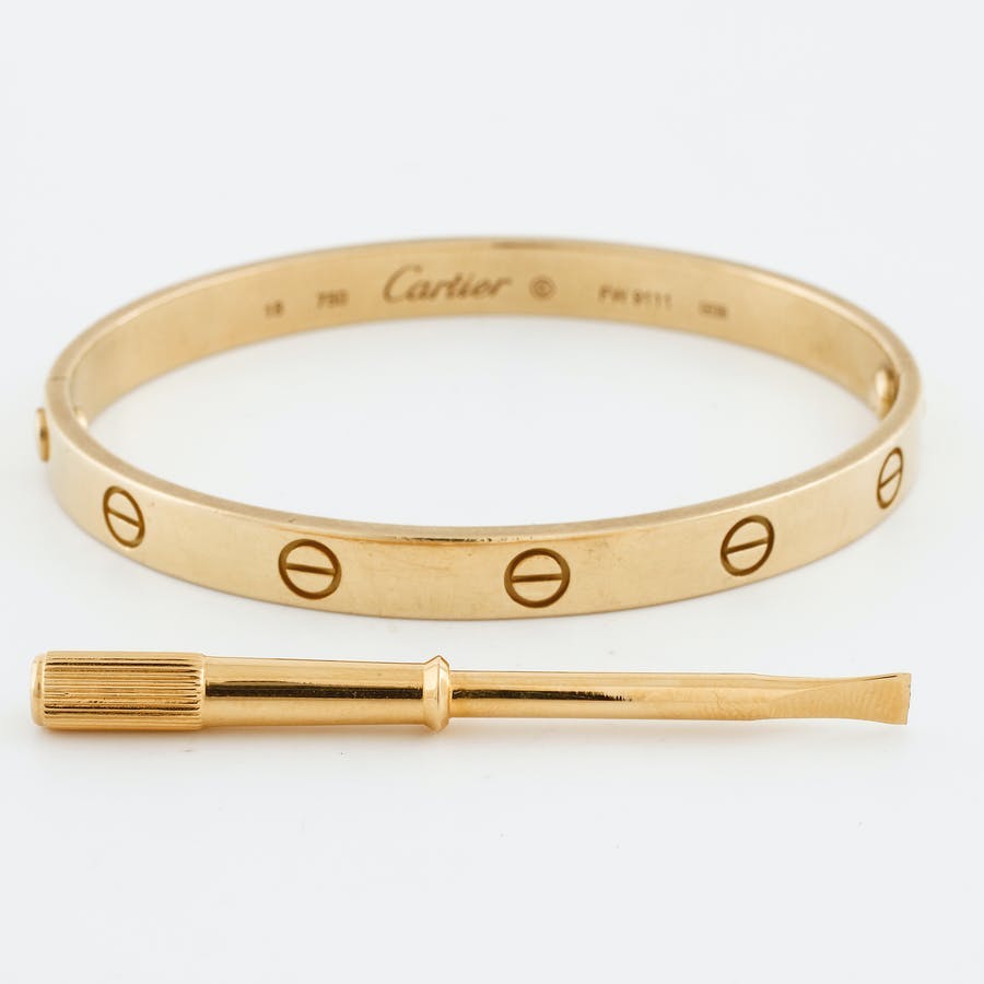 a cartier love bracelet
