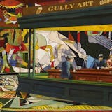 Gully, ‘Hommage NTHK Picasso’, 2018, Mixed media on canvas. Photo: La Gazette Drouot via Barnebys Price Bank