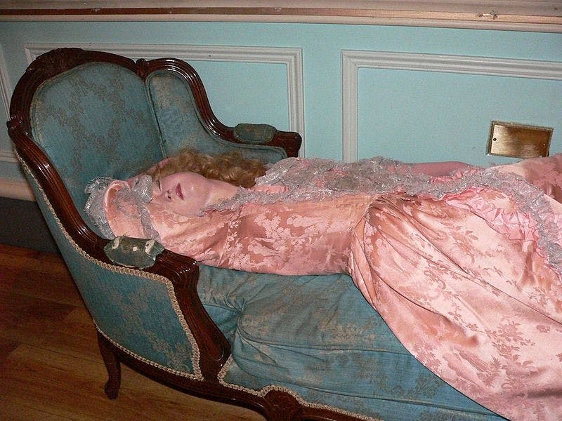 La Belle au bois dormant chez Madame Tussaud à Londres, DR