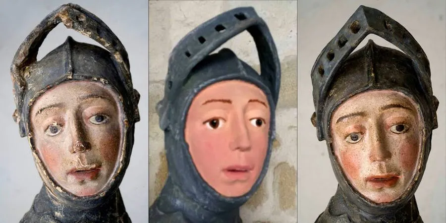 Spanska Sankt Göran äntligen återställd