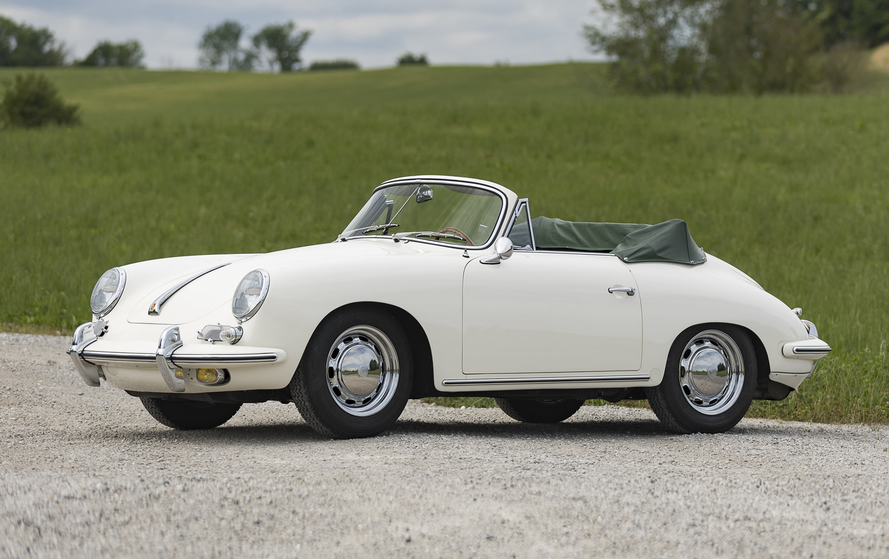 1964 Porsche 356 C Carrera 2 Cabriolet © Gooding & Company