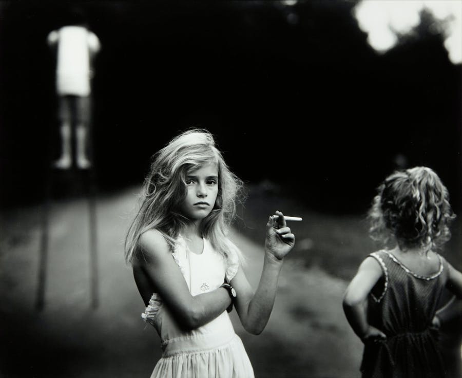Sally Mann, 'Candy Cigarette', 1989, silver Gelatin print. Photo © Phillips