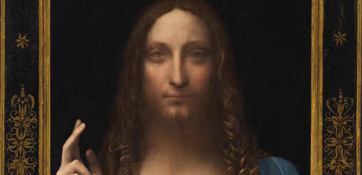 Leonardo da Vinci (1452 Anchiano - 1519 Amboise), Salvator mundi, um 1500, Öl/Holz, 65,7 x 45,7 cm | Foto: © Christie’s (Detail)