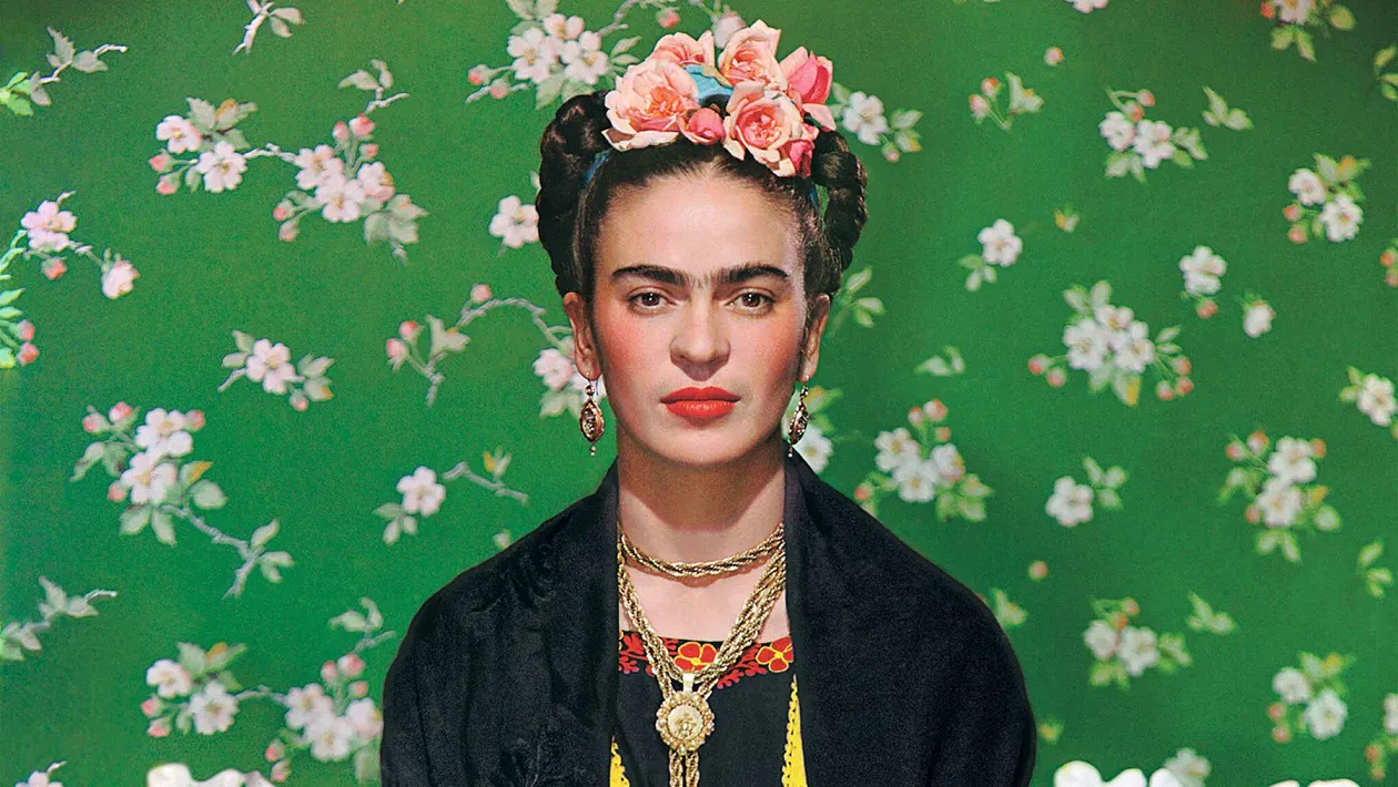 Aparece una grabación de la voz de Frida Kahlo