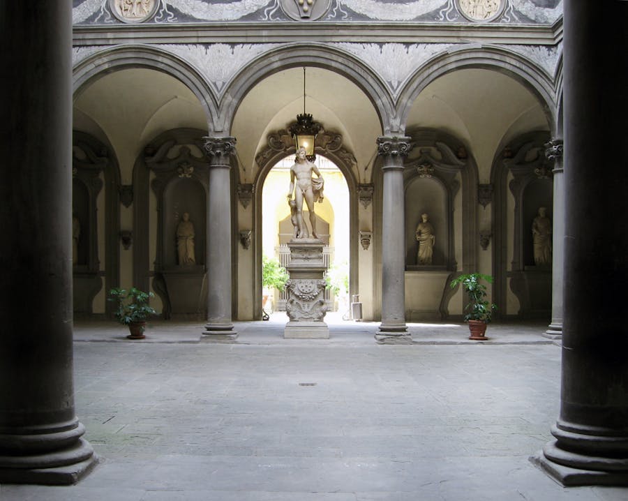 Cour du Palazzo Medici-Riccardi. Photo Gryffindor / Licence CC BY-SA 3.0