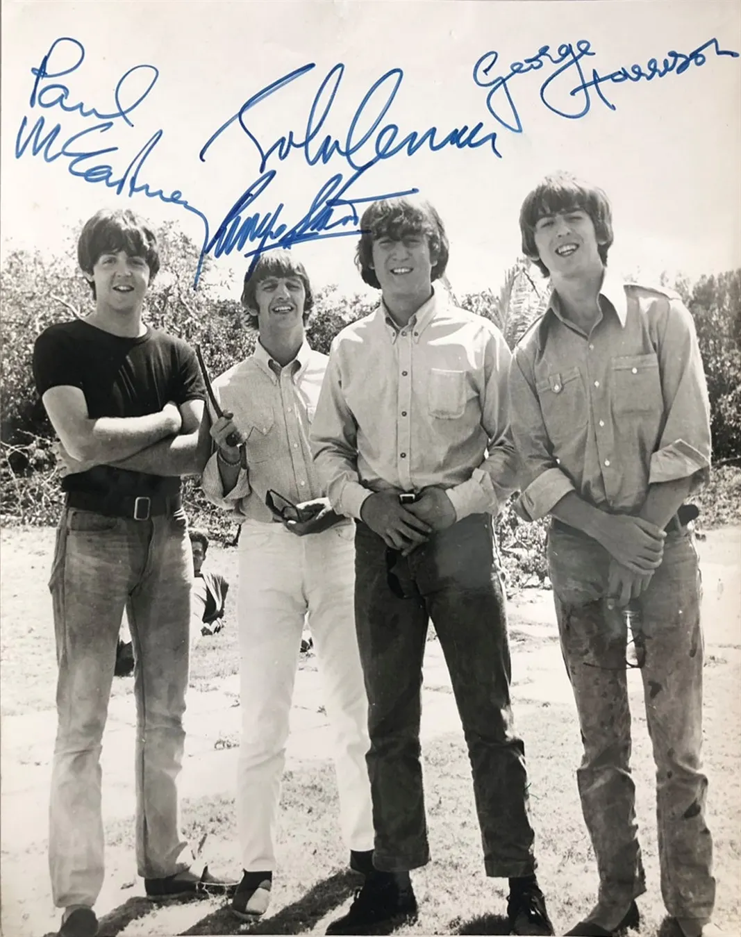 The World's Finest Signed Photograph by The Beatles Sold For $143,000