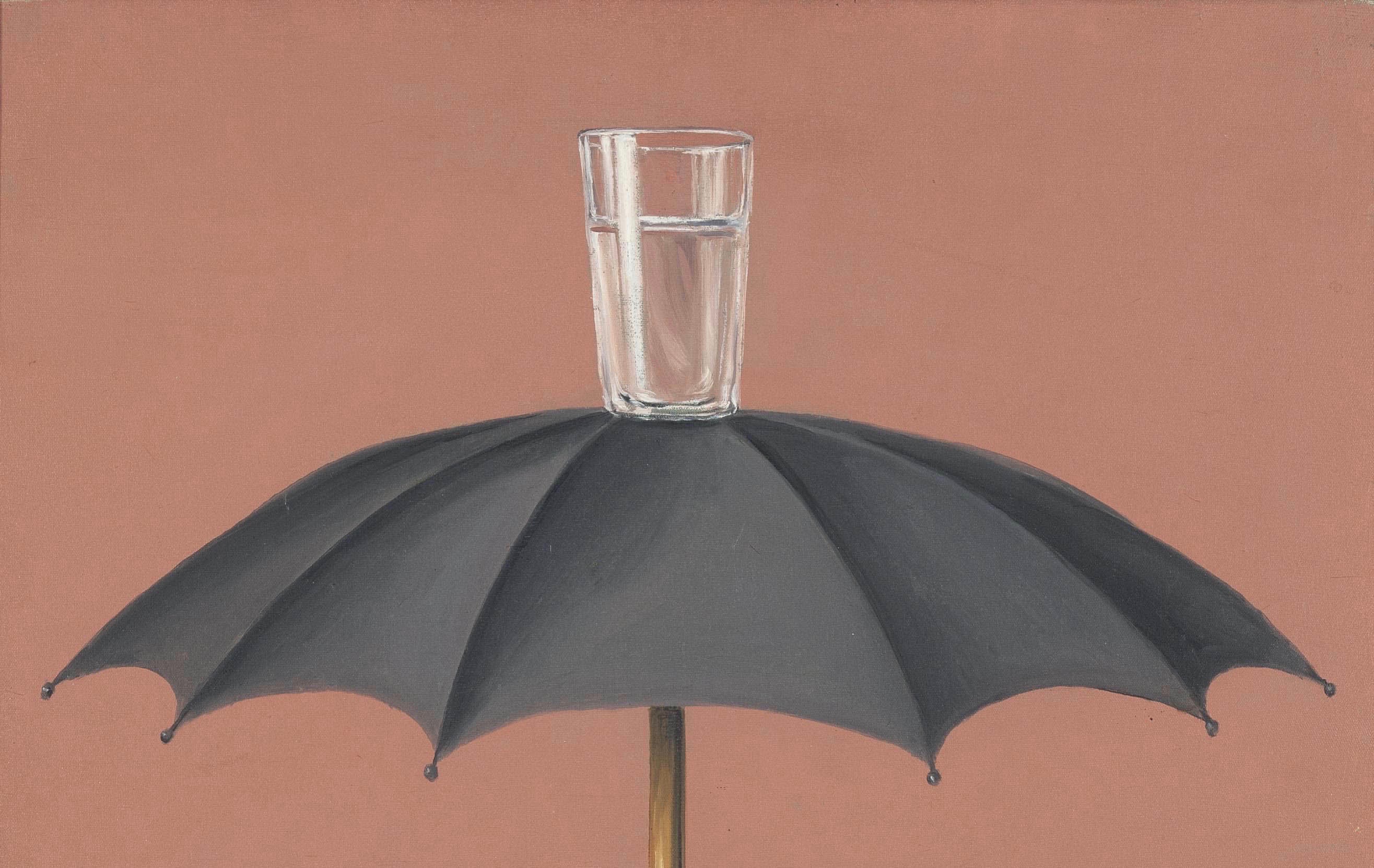 René Magritte, ‘Les vacances de Hegel’, 1958, olio su tela. Foto: Christie’s