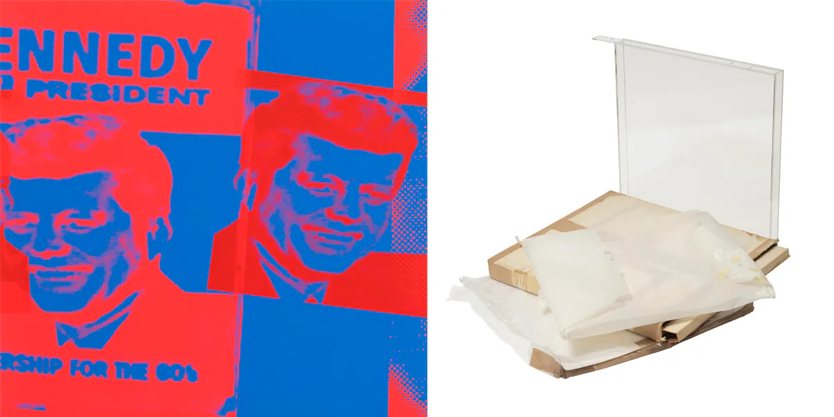 Andy Warhol, ‘Flash’, set of 11 screenprints. Photos: Adams Amsterdam Auctions