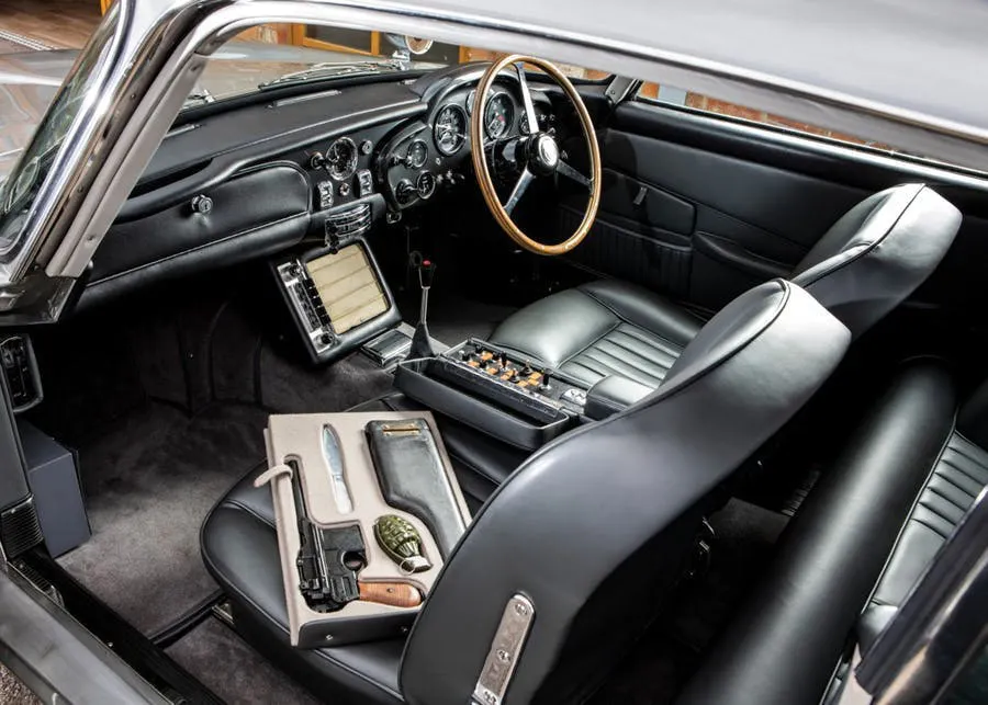 Aston Martin DB5. Foto: Simon Clay © 2019 via RM Sotheby's
