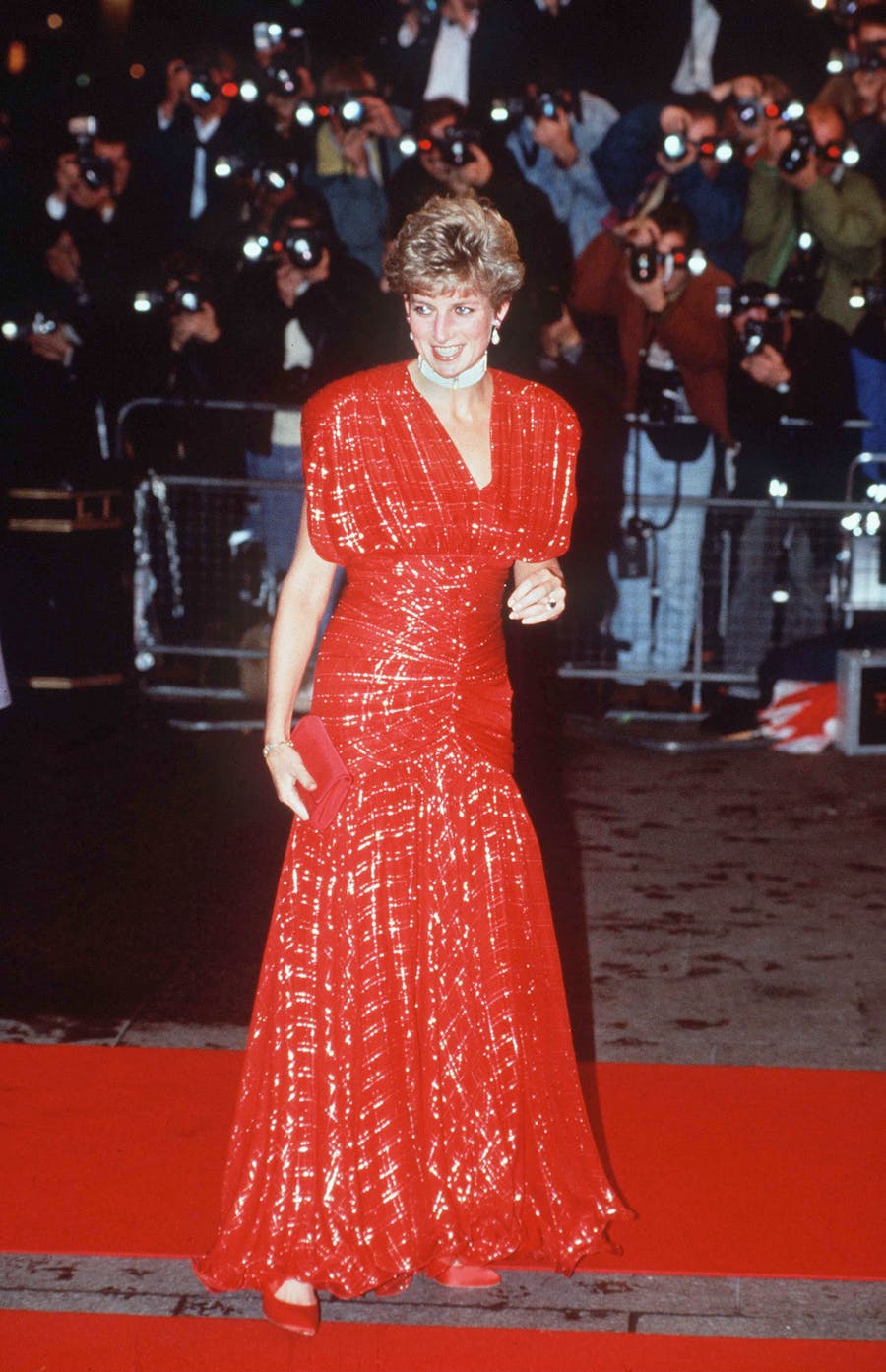 Princess Diana's Impossibly Festive '80s Dress Sold for $1.1
