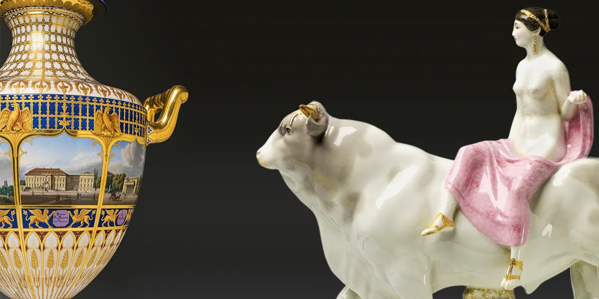 MEISSEN - ★御専用／KPM Berlin 印象派作品 ２点 e6bcc867-c5c0-4b09-ba57-