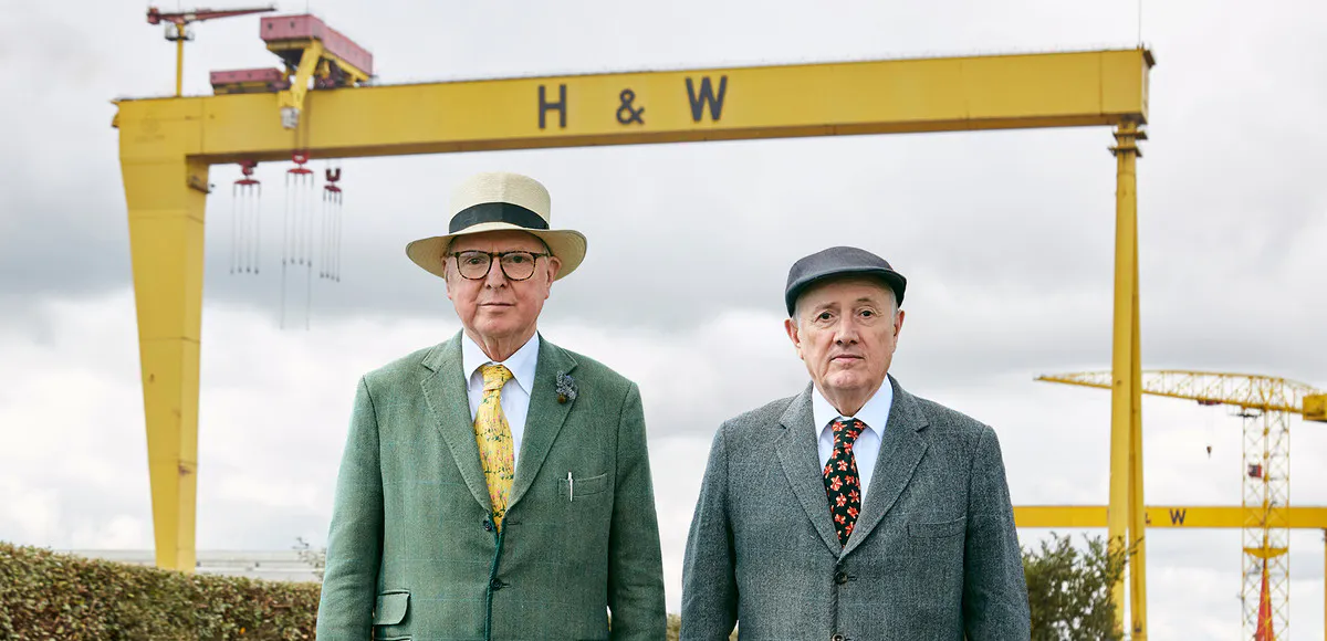 48 år efter stölden, ställs sex verk av Gilbert och George ut i Paris