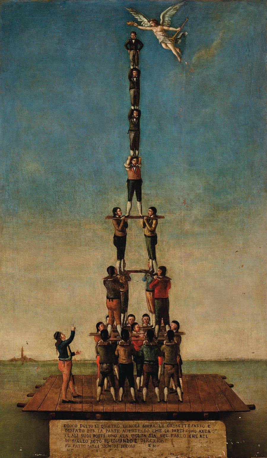 18th century Venetian school, 'Le Forze d'Ercole', oil on canvas, image © Christie's