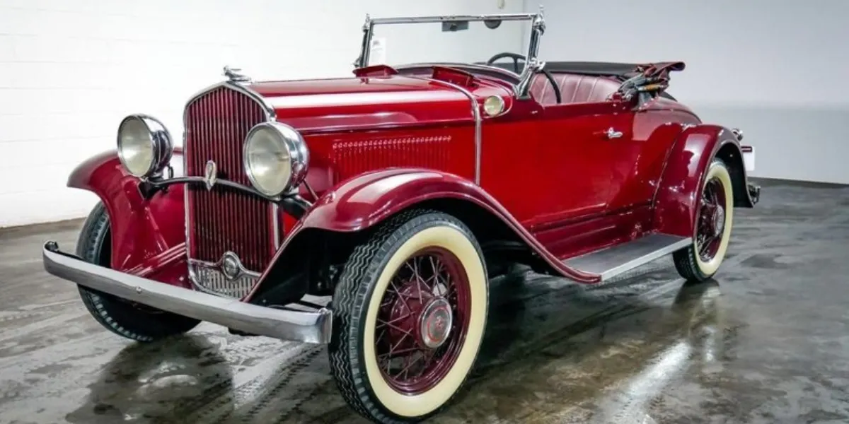 1931 Desoto Roadster. Image © GAA Classic Cars Idetail)