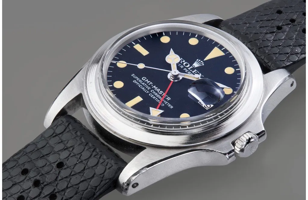 The Rolex GMT-Master ref. 1675 which was worn by Marlon Brando in ‘Apocalypse Now’. Photo © Phillips