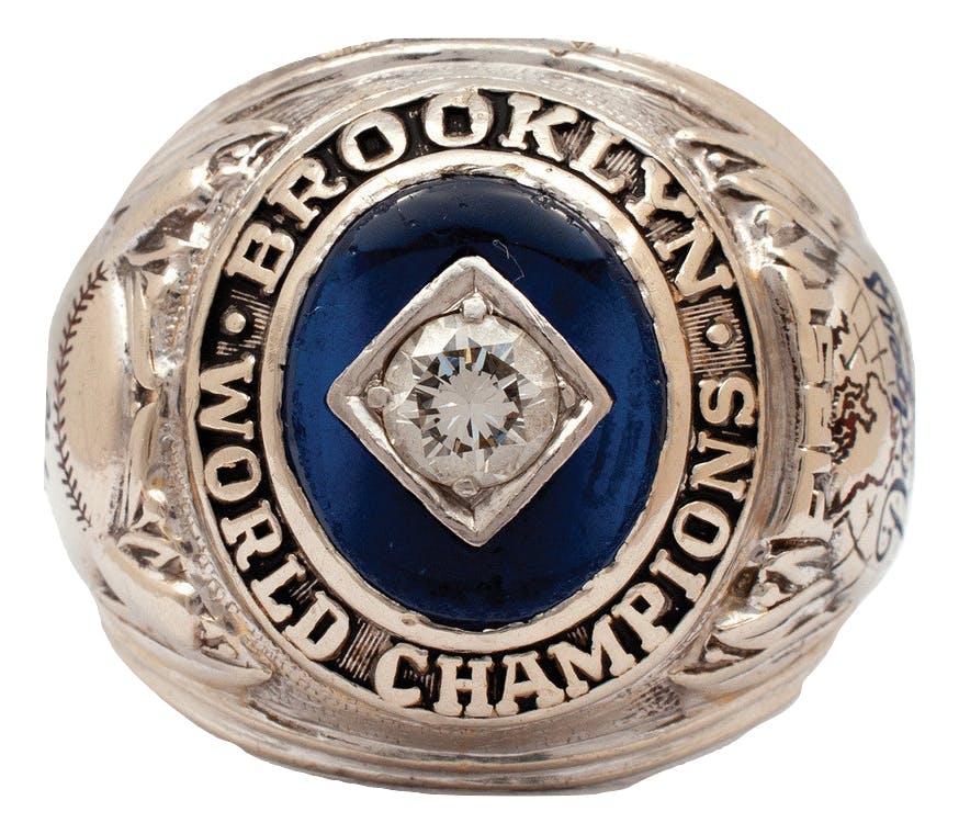 Lot Detail - MIKE MARSHALL'S 1988 LOS ANGELES DODGERS WORLD SERIES  CHAMPIONS 14K GOLD RING