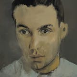Christian Bérard, Portrait of the painter Jacques Dupont, oil on canvas, 1930, Jérôme Villafruela. Photo in the public domain via Wikimedia Commons (detail)