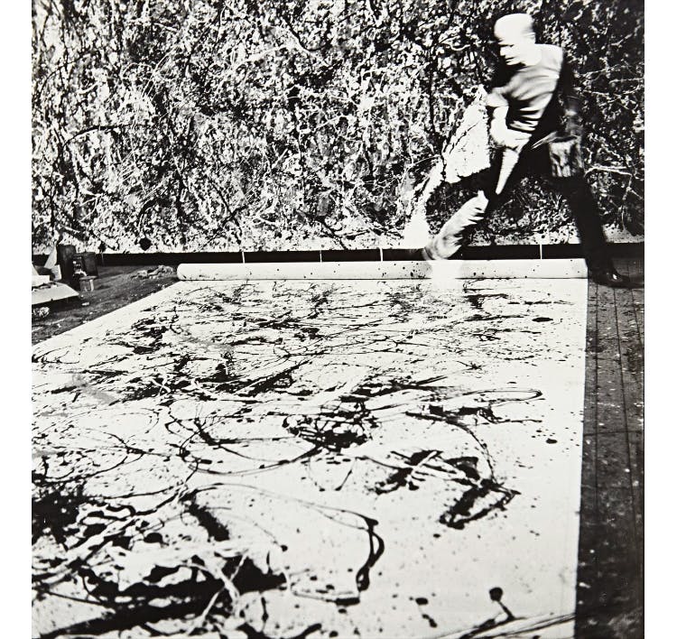 Hans Namuth, ‘Jackson Pollock’, 1950, Gelatin silver print, printed 1970s. Photo © Phillips