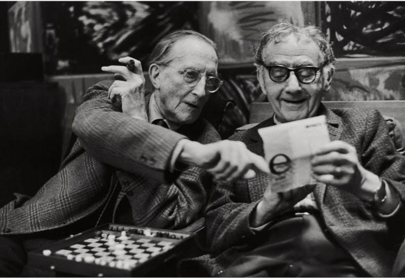Henri Cartier-Bresson, Marcel Duchamp and Man Ray, Paris, 1968, gelatin silver print. Photo © PHILLIPS