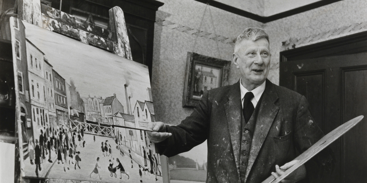 L.S. Lowry Sketches Rediscovered in an Art Teacher’s Folder in