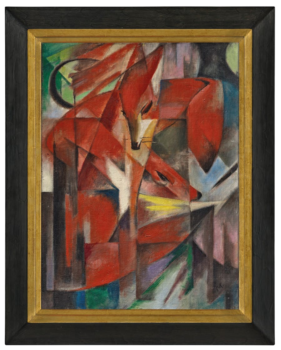 Franz Marc Die schöpferische Kraft Barnebys Magazin