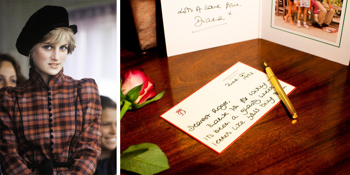 Collection Of Princess Di Letters Sells For 95k Barnebys Magazine