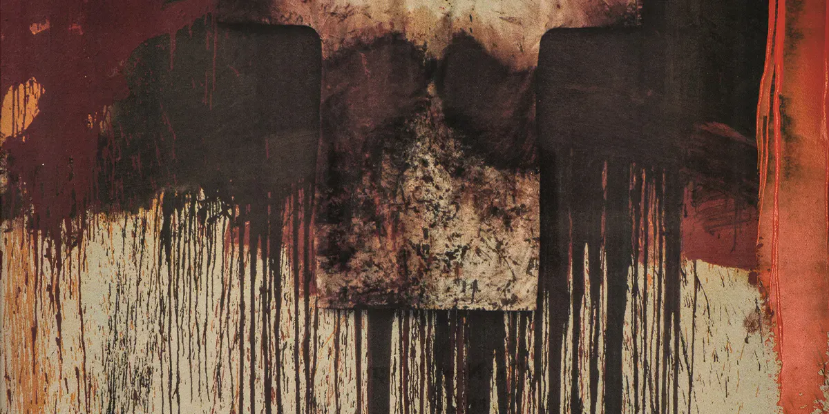 Hermann Nitsch, Untitled 1991. Image © Incanto casa d'aste (detail)