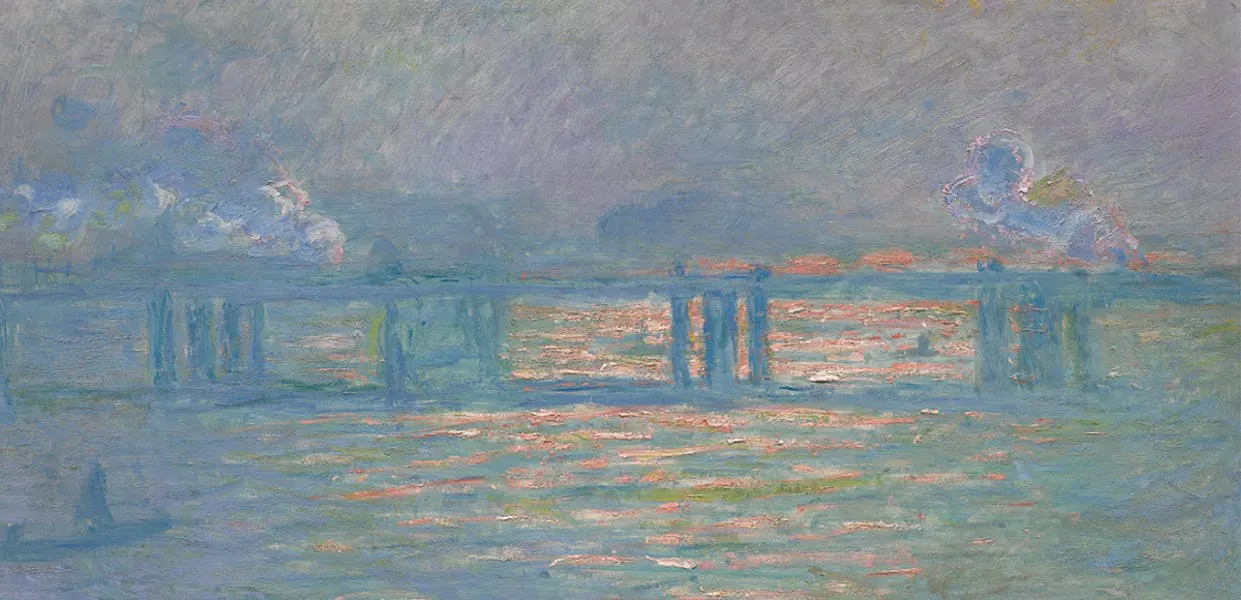 CLAUDE MONET. Charing Cross Bridge (1903). Imagen vía: © Sotheby's