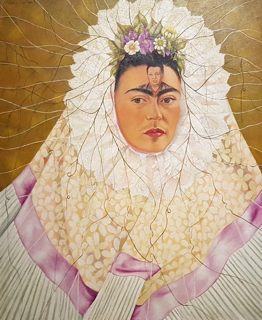 Frida Kahlo, 'Self Portrait as a Tehuana', 1943, Mudec Milano. Foto: © Ambra75 / Under a Creative Commons Attribution-Share Alike 4.0 International license