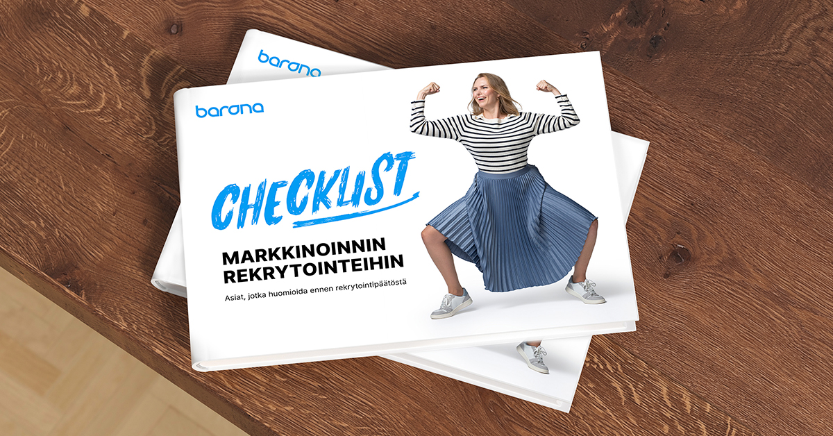 Checklist Markkinoinnin Rekrytointeihin – Opas