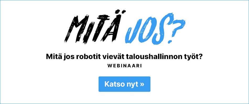 Katso webinaari: Mitä jos robotit vievät meidän työt?