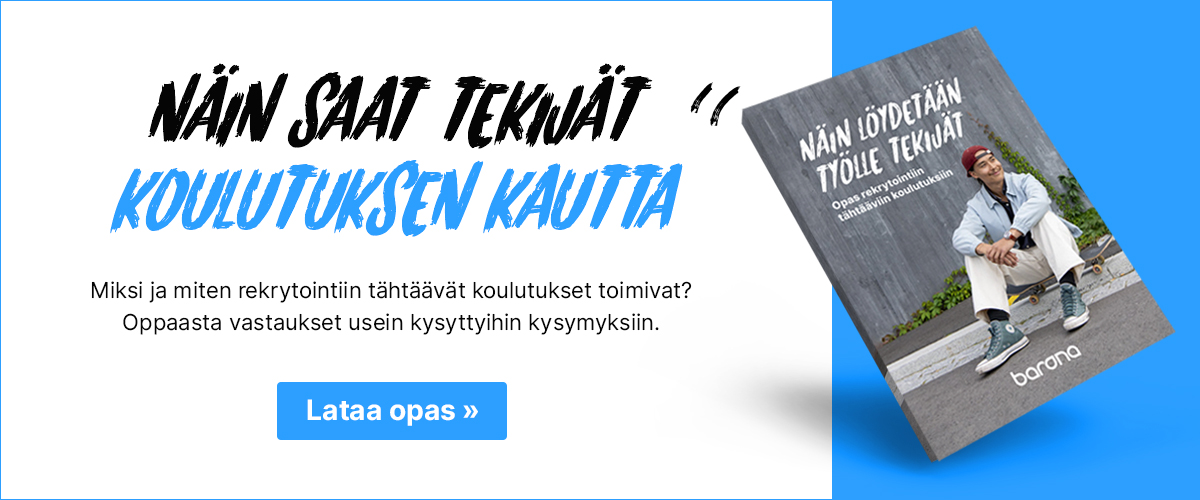 Rekrytoi Kouluttamalla – Tee Itse Tarvitsemasi Osaajat