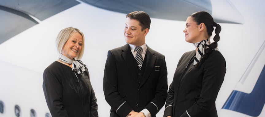 When the sky is not the limit: Experiences of three brand-new Finnair cabin crew members