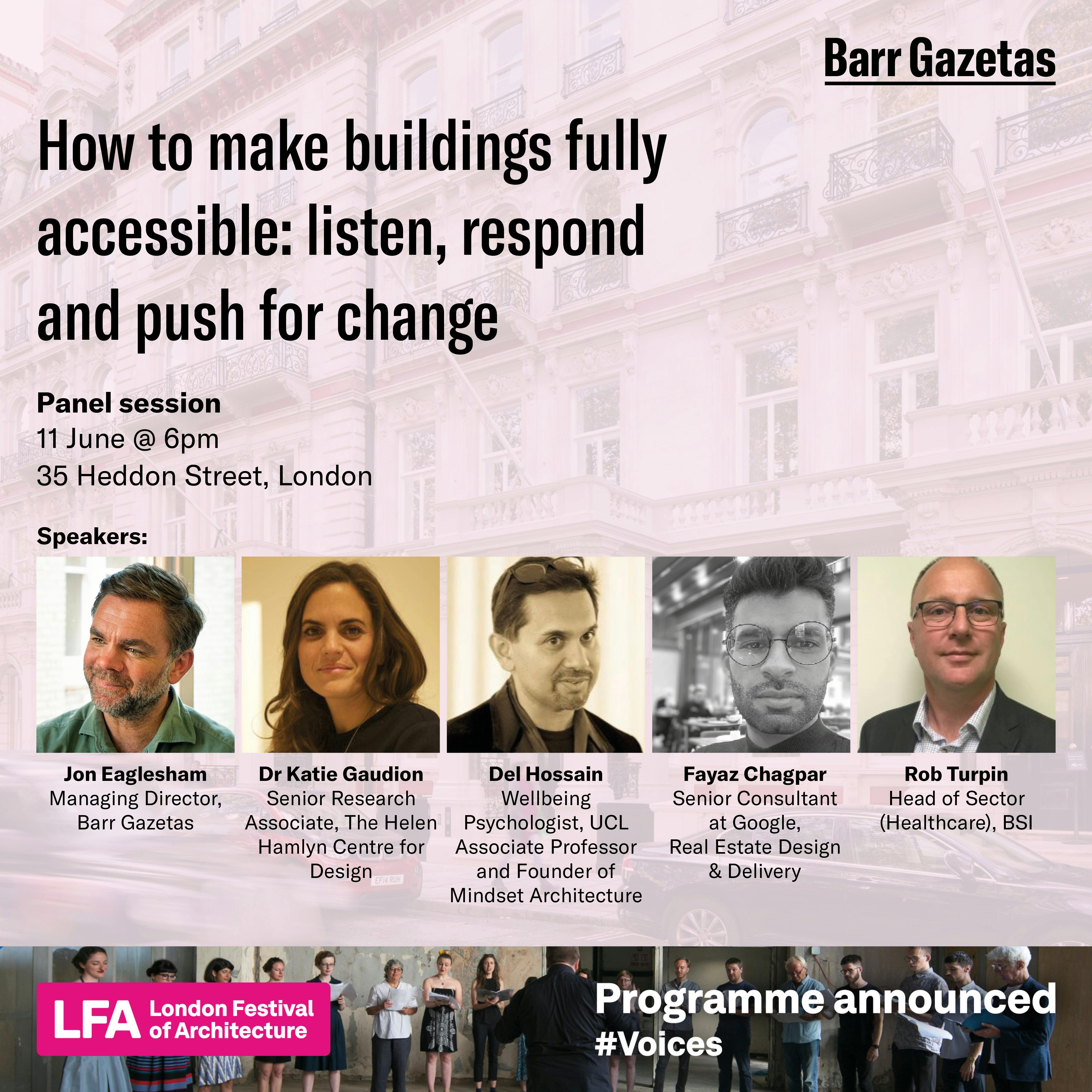 Flyer for LFA 2025 event