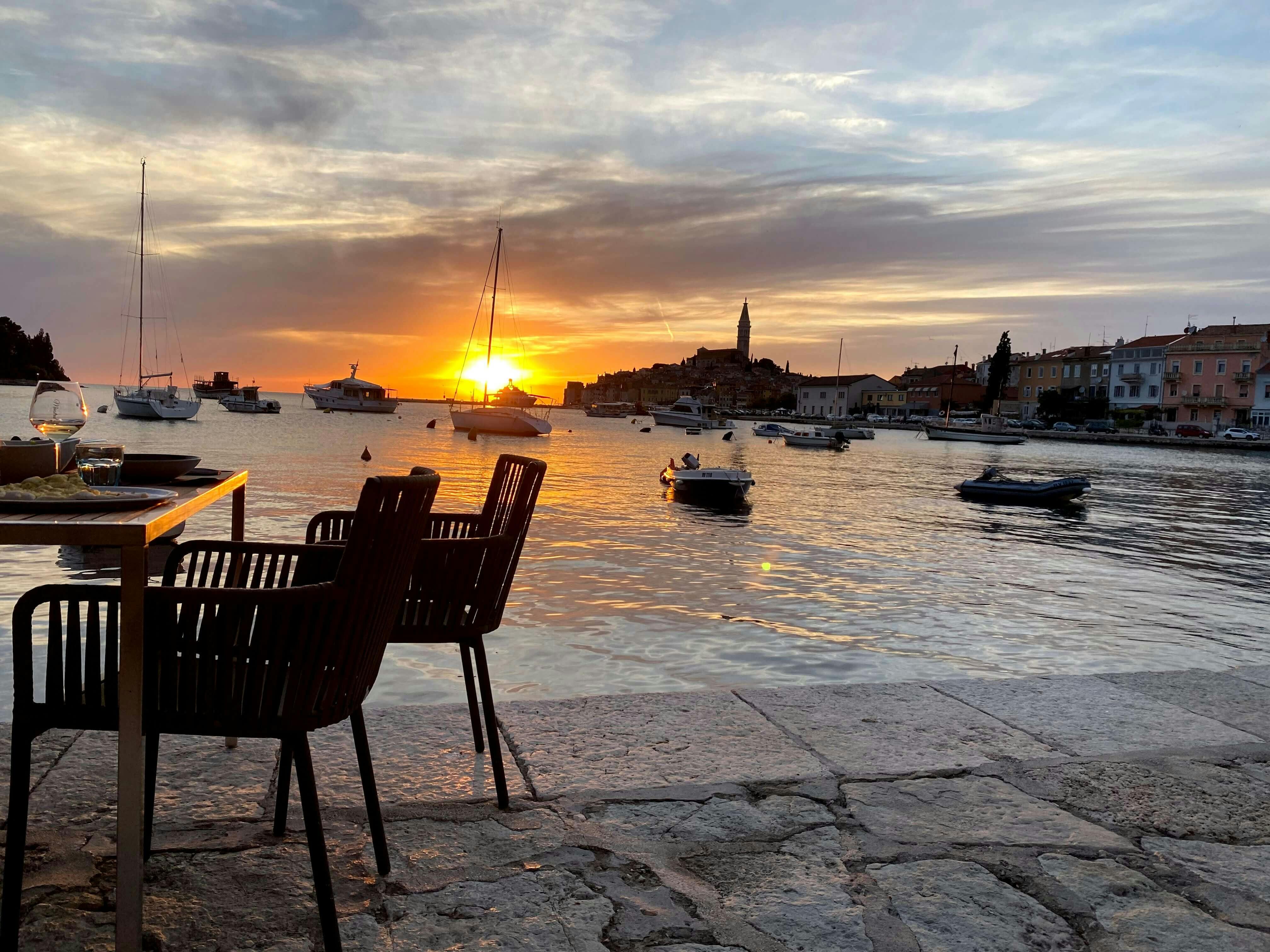 Sunset in Rovinj Sunset in Rovinj