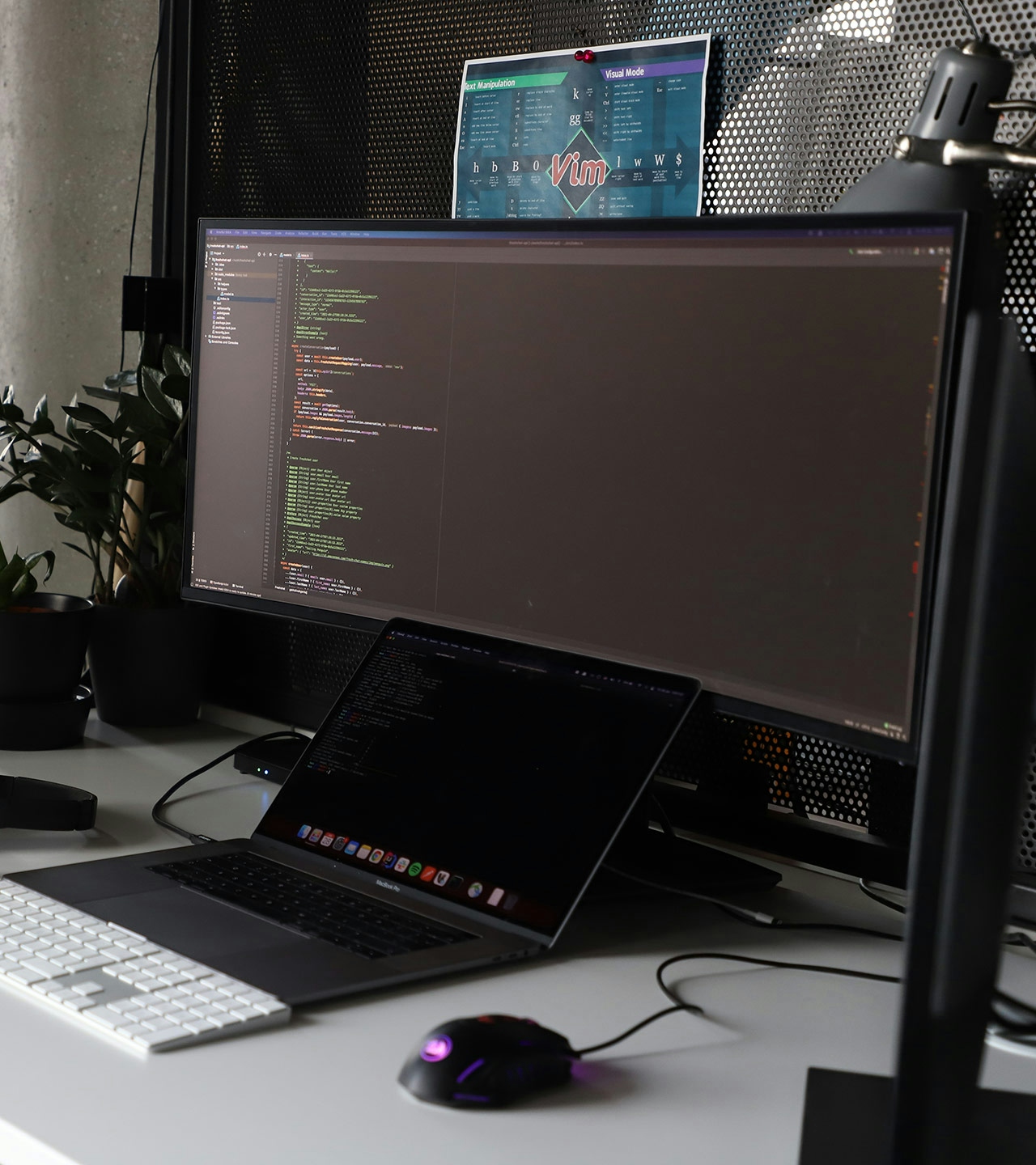 Developer's working station Developer's working station