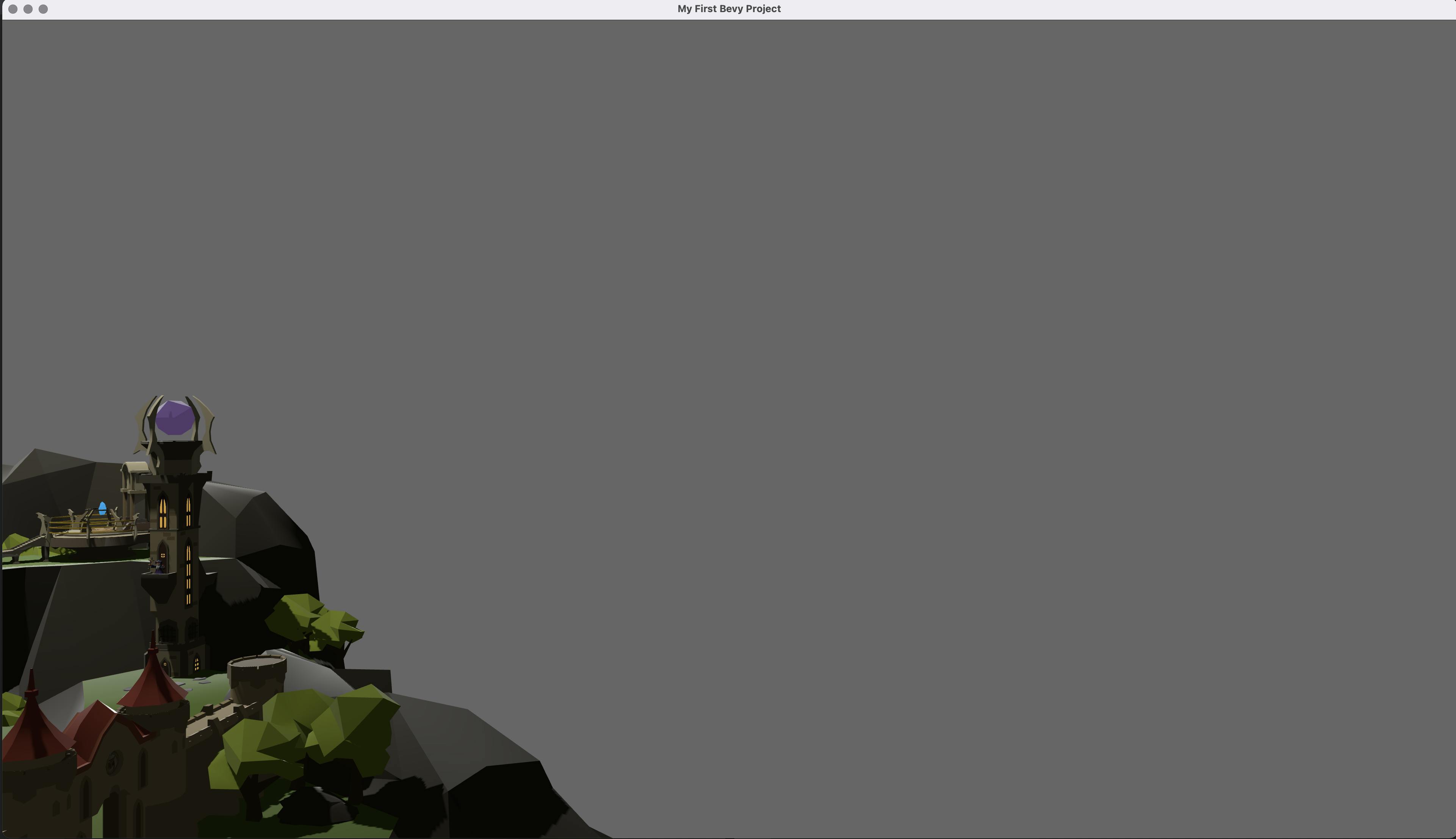 View in the application window after successfully adding the lighting View in the application window after successfully adding the lighting