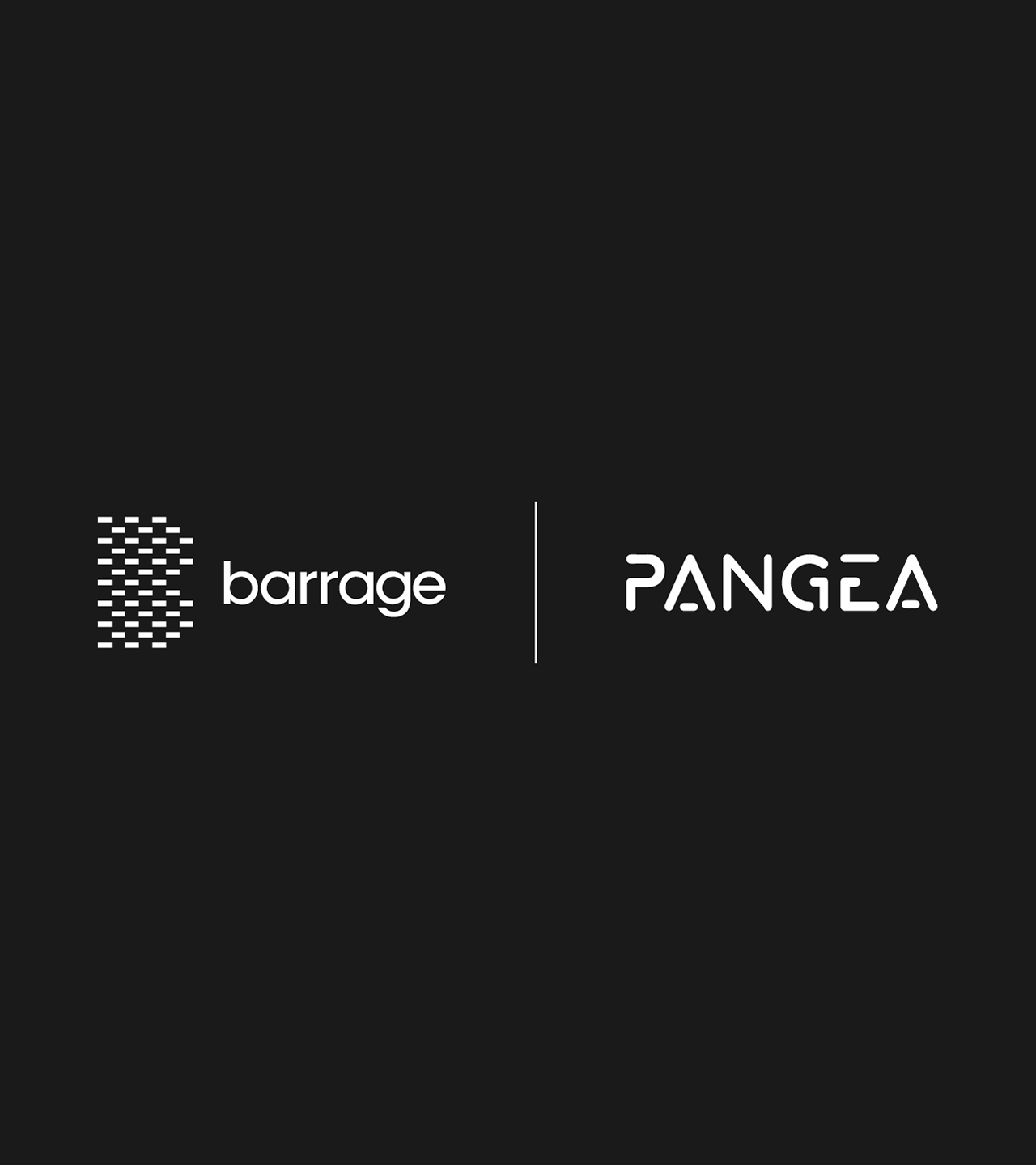 Barrage and Pangea logos - Hero Image