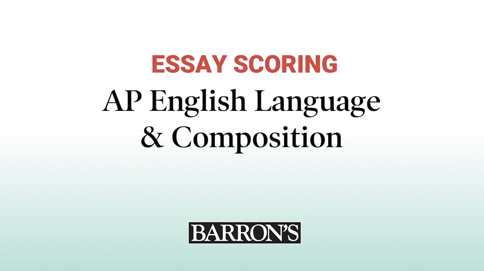 ap language essay scores