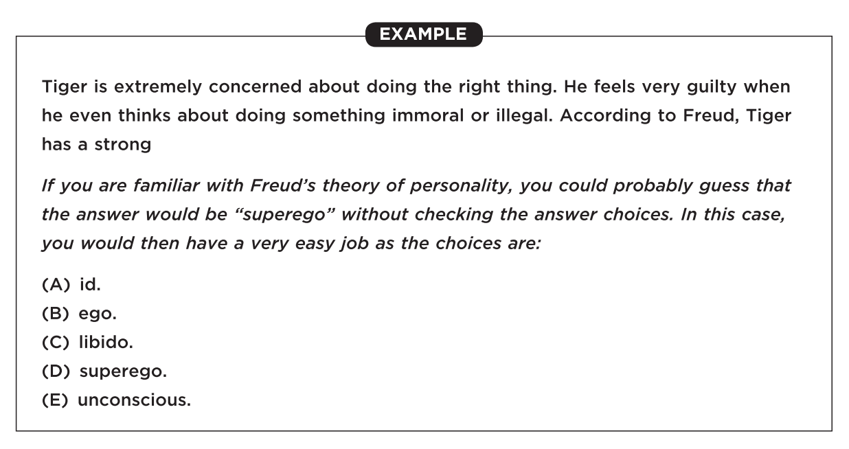 AP Psychology Question Tips | Barron's