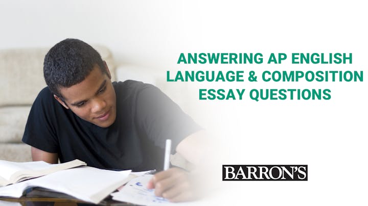 AP English Language and Composition Questions | Barron's